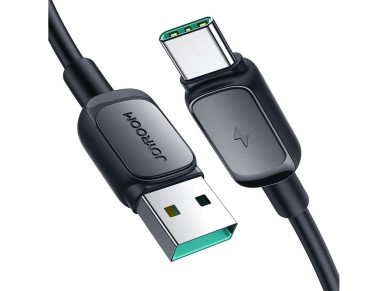 Joyroom Multi-Color Series A14 USB-A / USB-C 3A Cable 1.2 m - Black Joyroom Multi-Color Series A14 USB-A / USB-C 3A Cable 1.2 m - Black