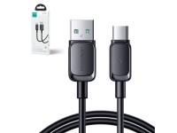Cable USB-A/USB-C Joyroom Multicolor Serie A14 de 3 A, 1,2 m - Negro Cable USB-A/USB-C Joyroom Multicolor Serie A14 de 3 A, 1,2 m - Negro