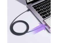 Cable USB-A/USB-C Joyroom Multicolor Serie A14 de 3 A, 1,2 m - Negro Cable USB-A/USB-C Joyroom Multicolor Serie A14 de 3 A, 1,2 m - Negro