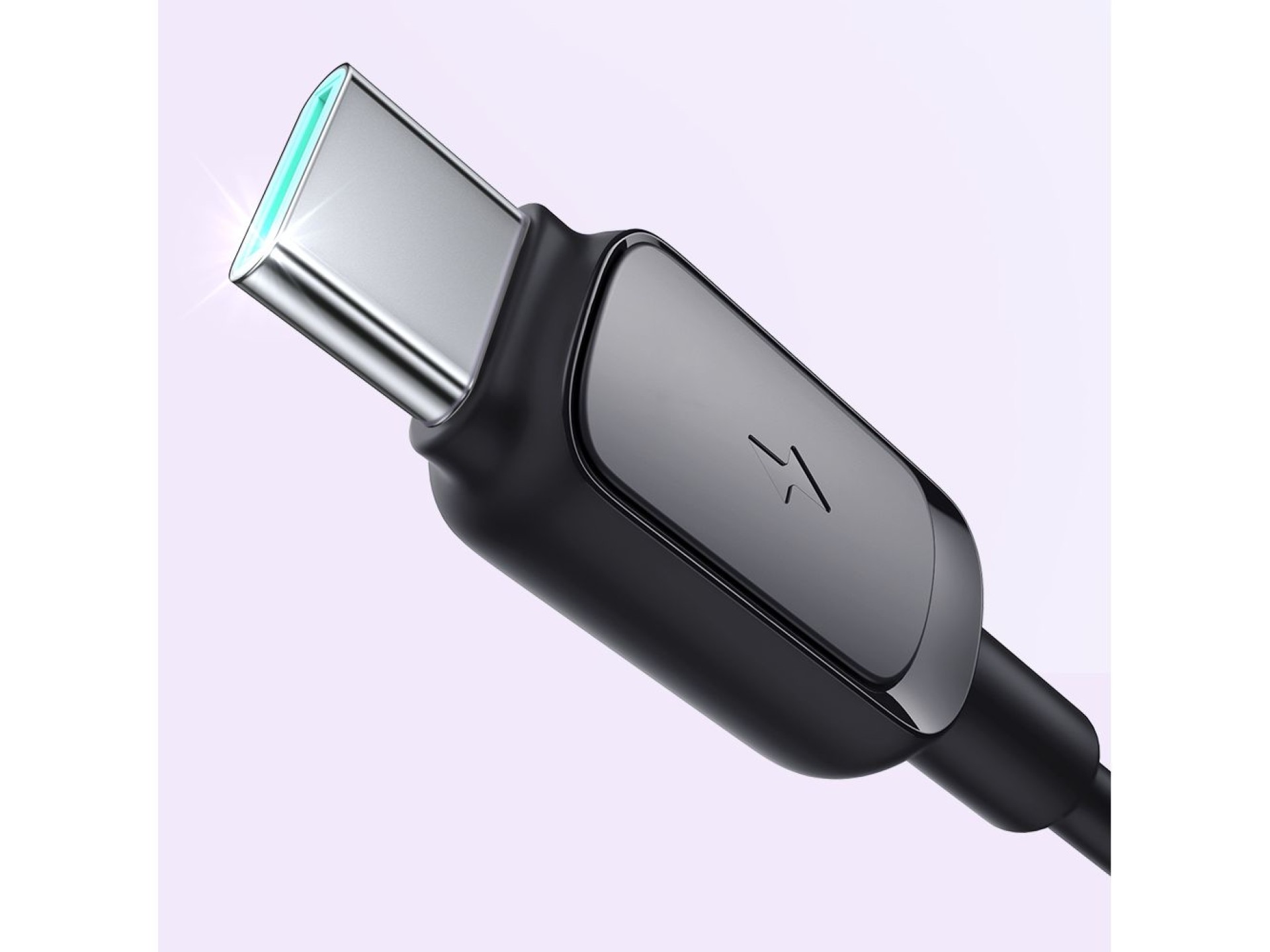 Cable USB-A/USB-C Joyroom Multicolor Serie A14 de 3 A, 1,2 m - Negro
