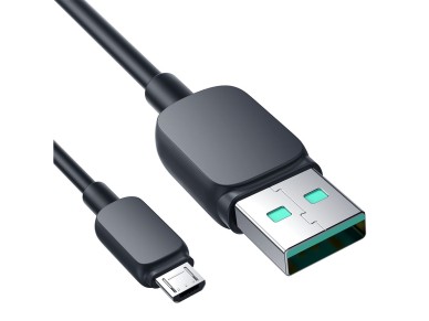 Cable USB-A / micro USB 2.4A Joyroom Multi-Color Series A14 de 2 m - negro
