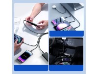 Cable Joyroom Multi-Use Series S-A18 4 en 1 USB-A - USB-C / USB-C / Lightning / micro USB de 1,2 m - Cable Joyroom Multi-Use Series S-A18 4 en 1 USB-A - USB-C / USB-C / Lightning / micro USB de 1,2 m -