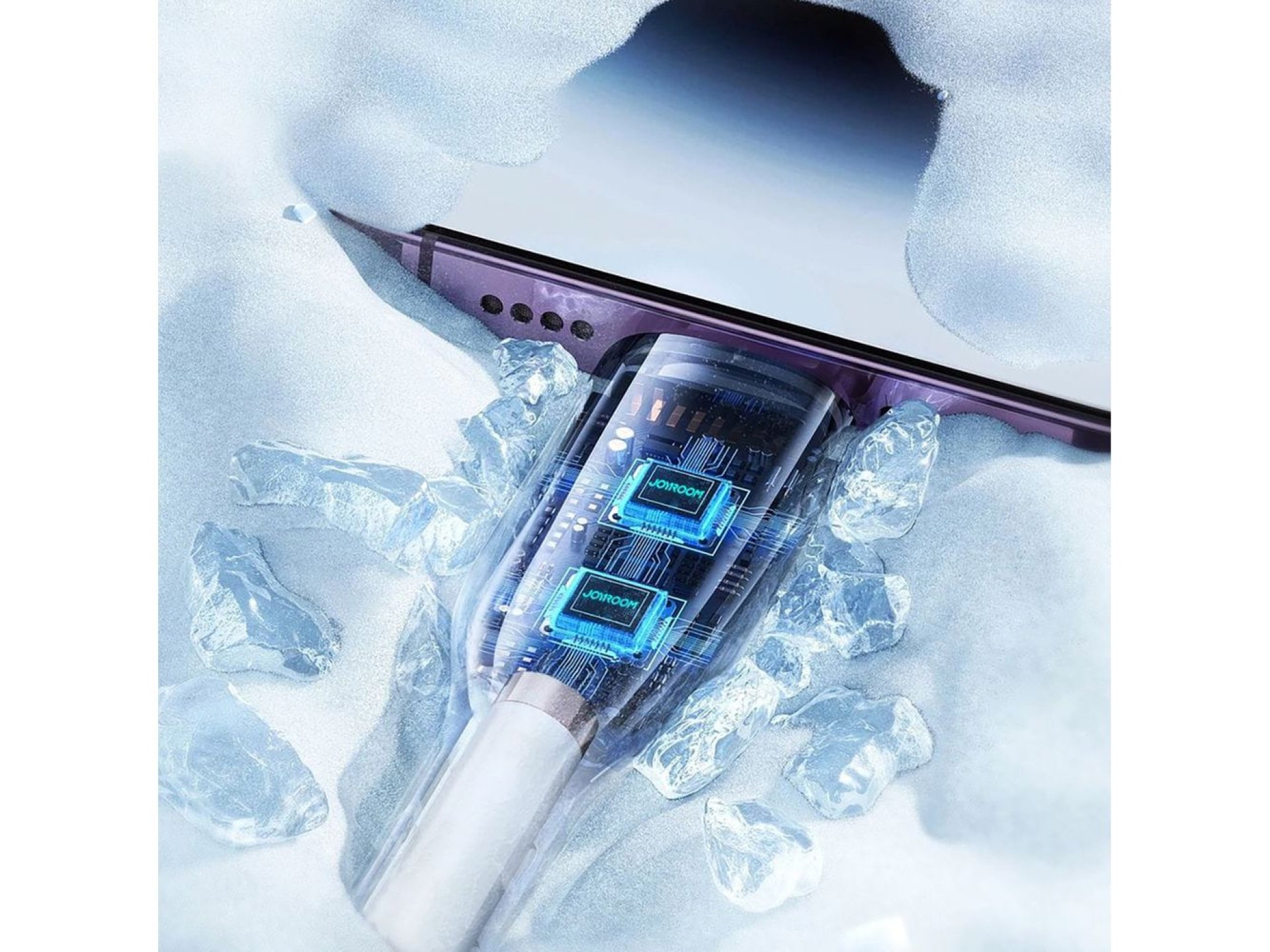 Cable USB-C/Lightning Joyroom Flash-Charge Series SA26-CL3 de 30 W y 1 m - negro