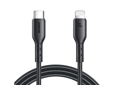 Joyroom Flash-Charge Series SA26-CL3 USB-C / Lightning cable 30W 1m - black