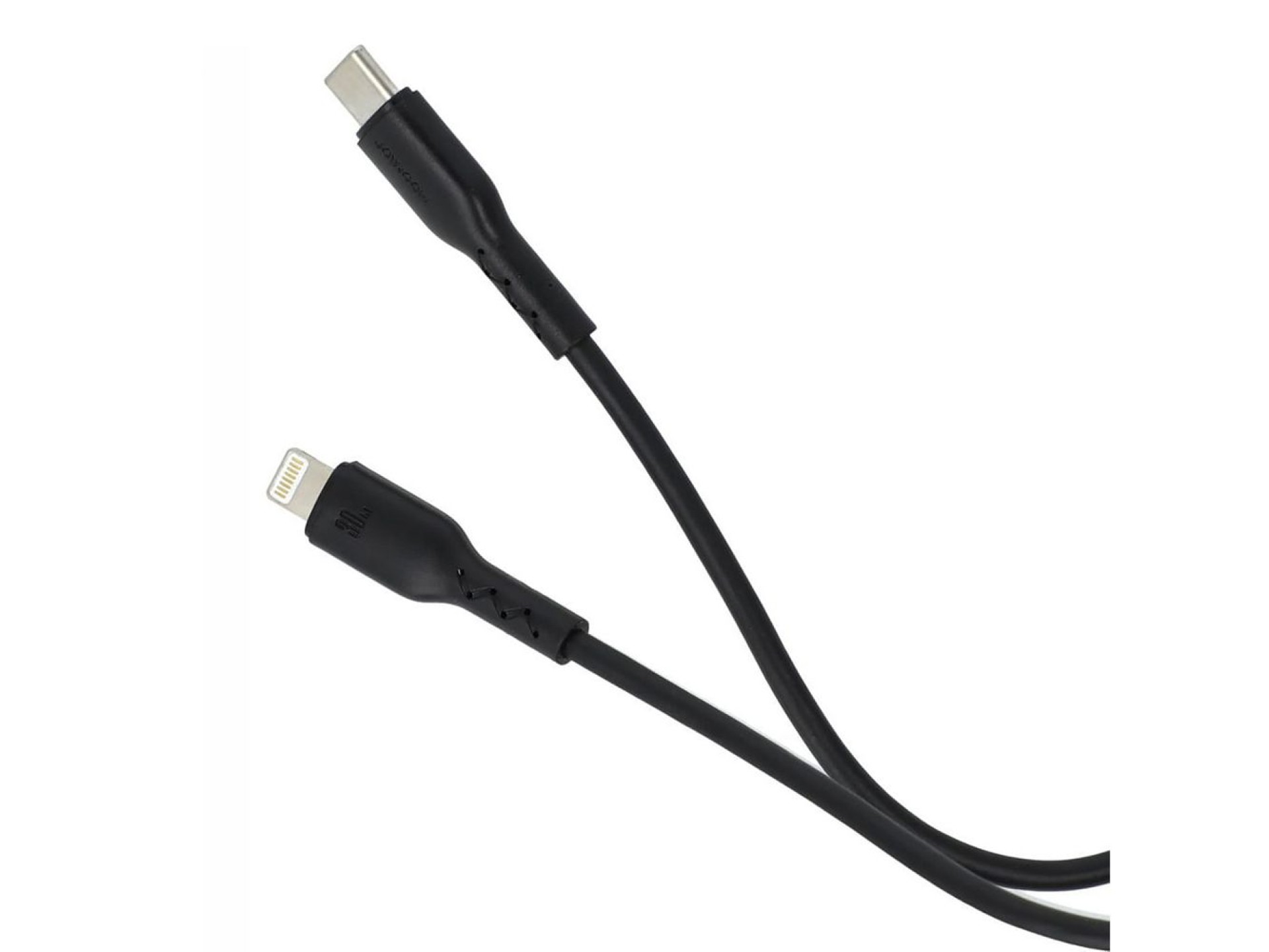 Cable USB-C/Lightning Joyroom Flash-Charge Series SA26-CL3 de 30 W y 1 m - negro