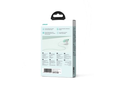 Joyroom Multi-Color Series S-A34 USB-A / Lightning 3A cable 1m - green