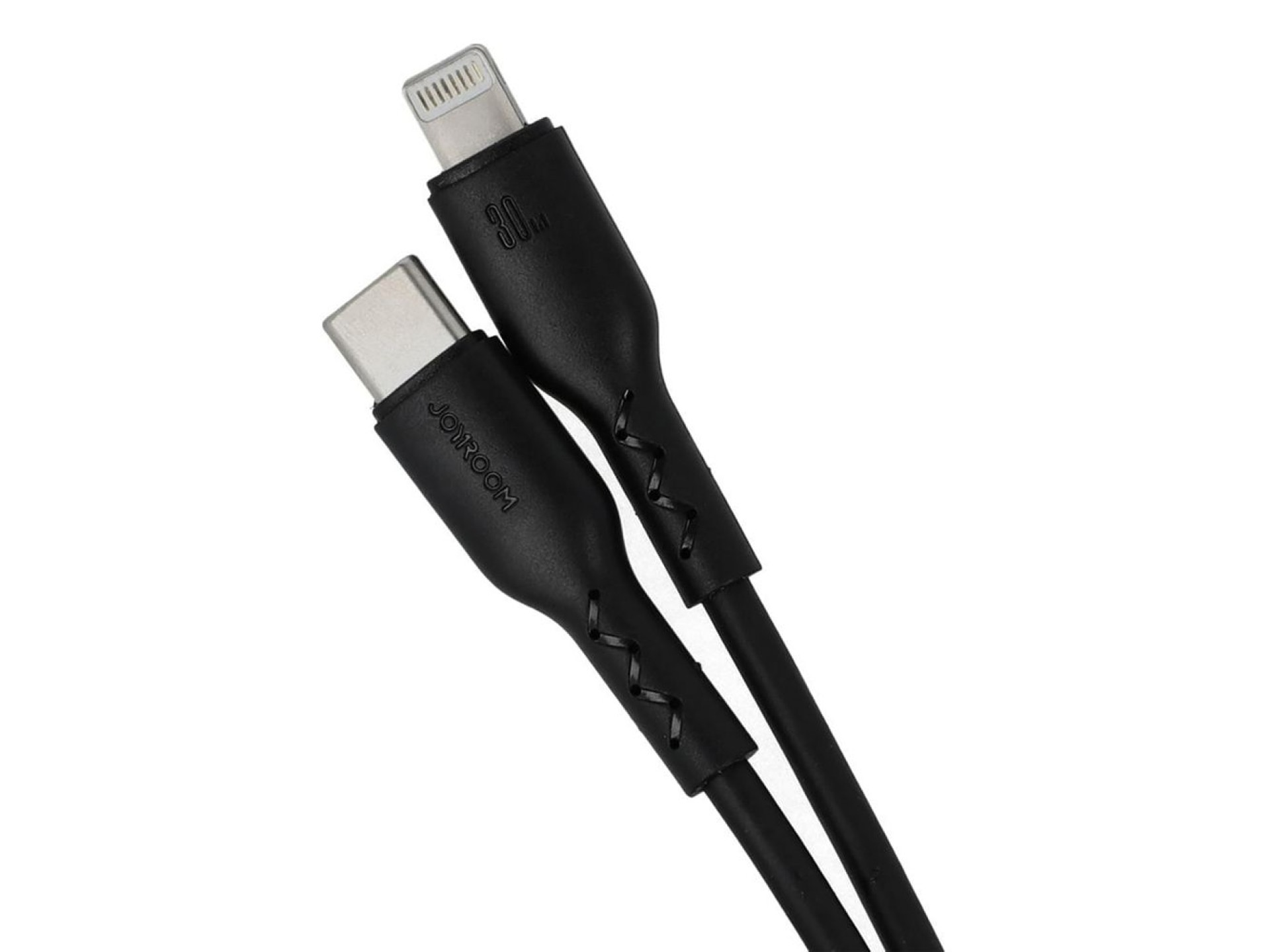 Cable USB-C/Lightning Joyroom Flash-Charge Series SA26-CL3 de 30 W y 1 m - negro