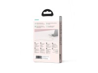 Cable USB-C / USB-C PD de 60 W y 1 m de la serie multicolor de Joyroom S-A34 - Rosa Cable USB-C / USB-C PD de 60 W y 1 m de la serie multicolor de Joyroom S-A34 - Rosa