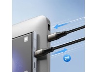 Cabo USB-C/USB-C Joyroom Light-Speed ??Series S-A25 100W 1,2m - preto