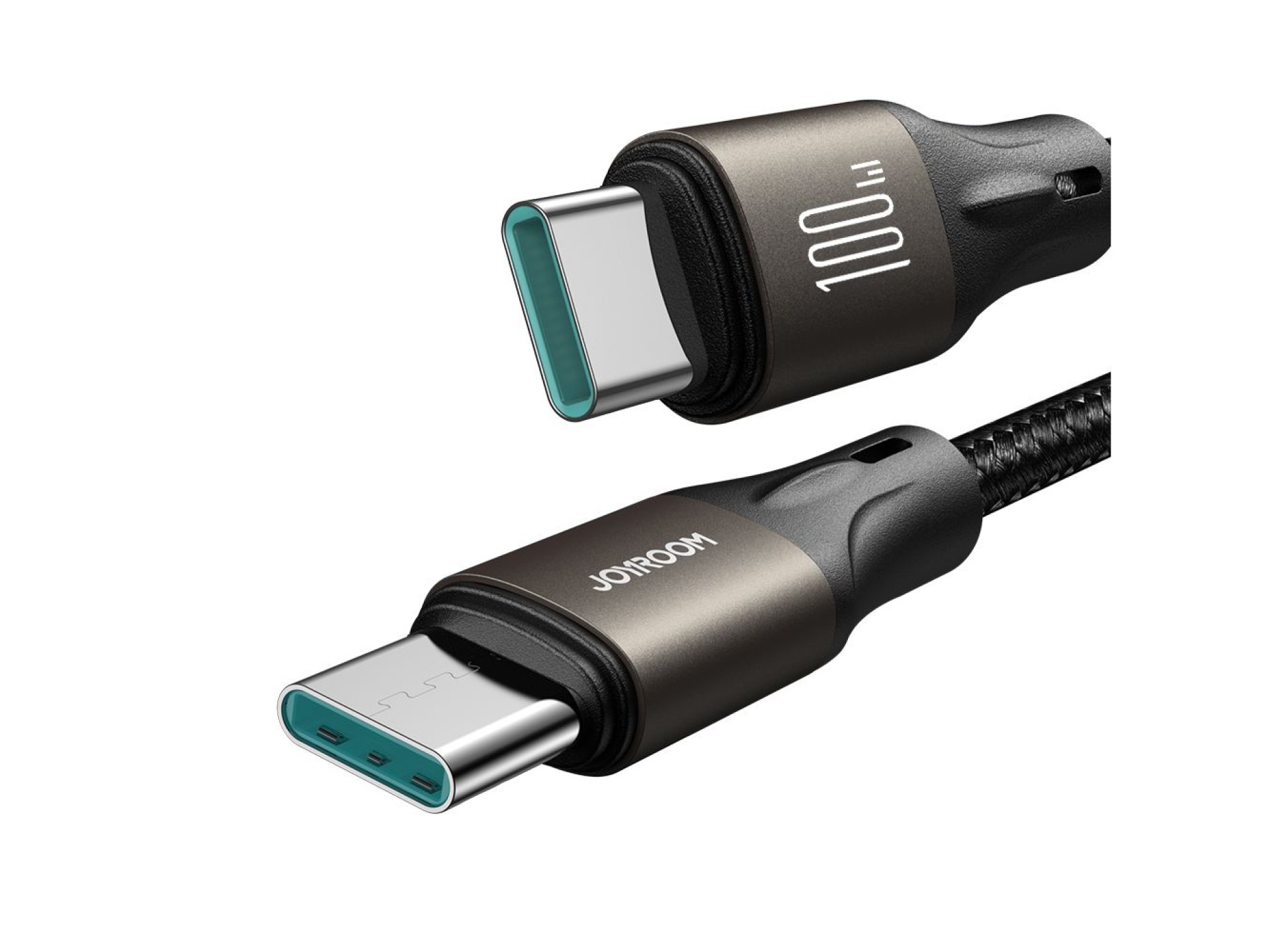 Cabo USB-C/USB-C Joyroom Light-Speed ??Series S-A25 100W 1,2m - preto