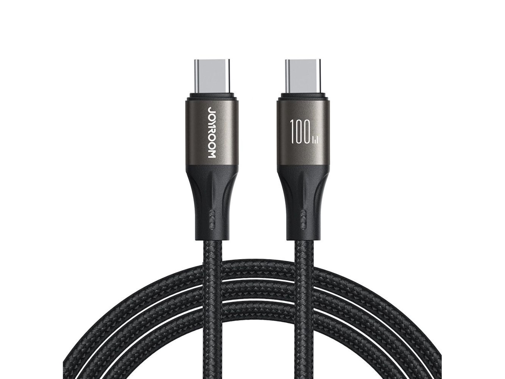 Cabo USB-C/USB-C Joyroom Light-Speed ??Series S-A25 100W 1,2m - preto