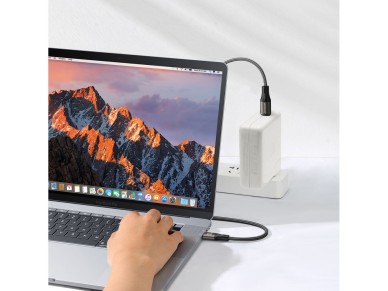 Joyroom Light-Speed ​​Series S-A25 USB-C / USB-C cable 100W 1.2m - black