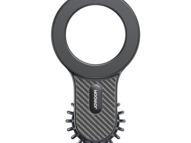 Magnetic car holder for iPhone with MagSafe Joyroom JR-ZS355 - black Magnetic car holder for iPhone with MagSafe Joyroom JR-ZS355 - black