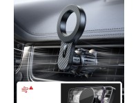 Magnetic car holder for iPhone with MagSafe Joyroom JR-ZS355 - black Magnetic car holder for iPhone with MagSafe Joyroom JR-ZS355 - black