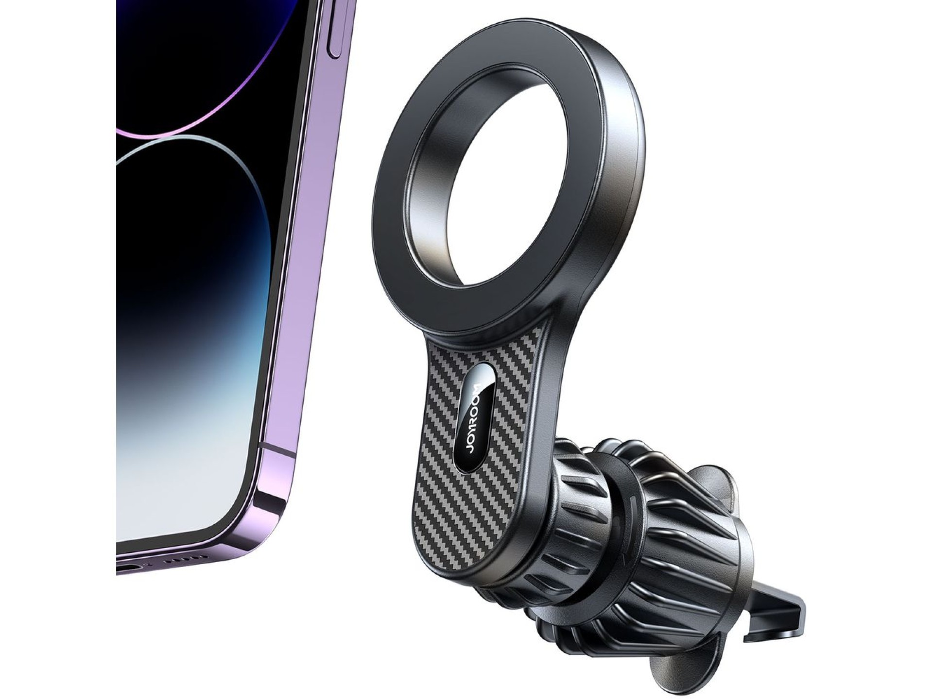 Magnetic car holder for iPhone with MagSafe Joyroom JR-ZS355 - black