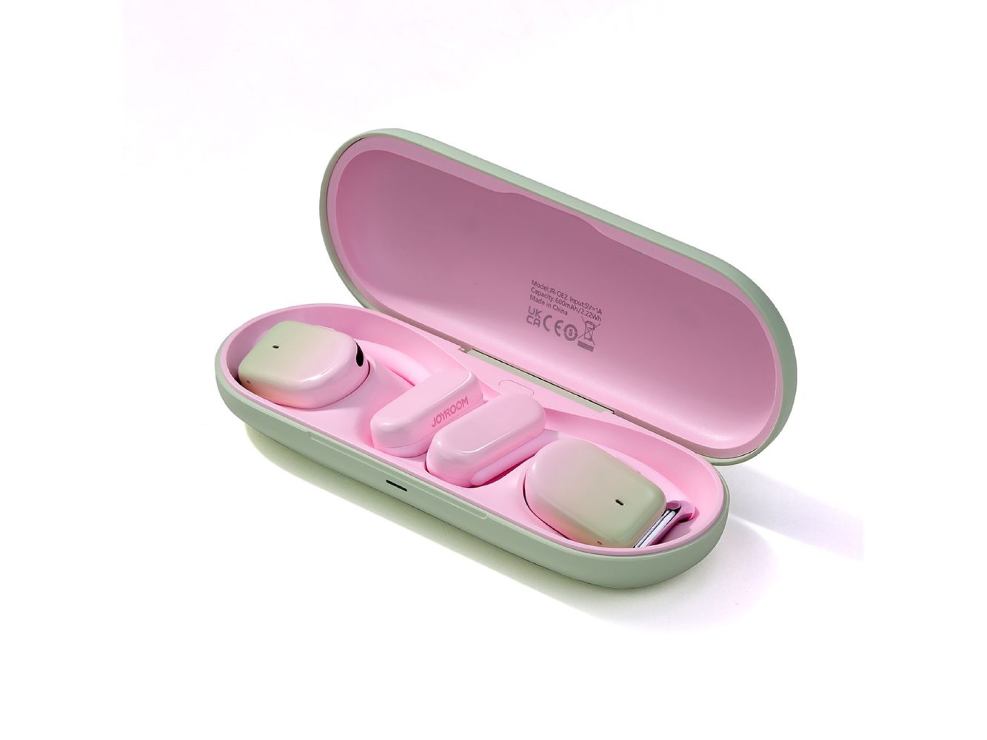 Joyroom Openfree JR-OE2 TWS wireless headphones - pink