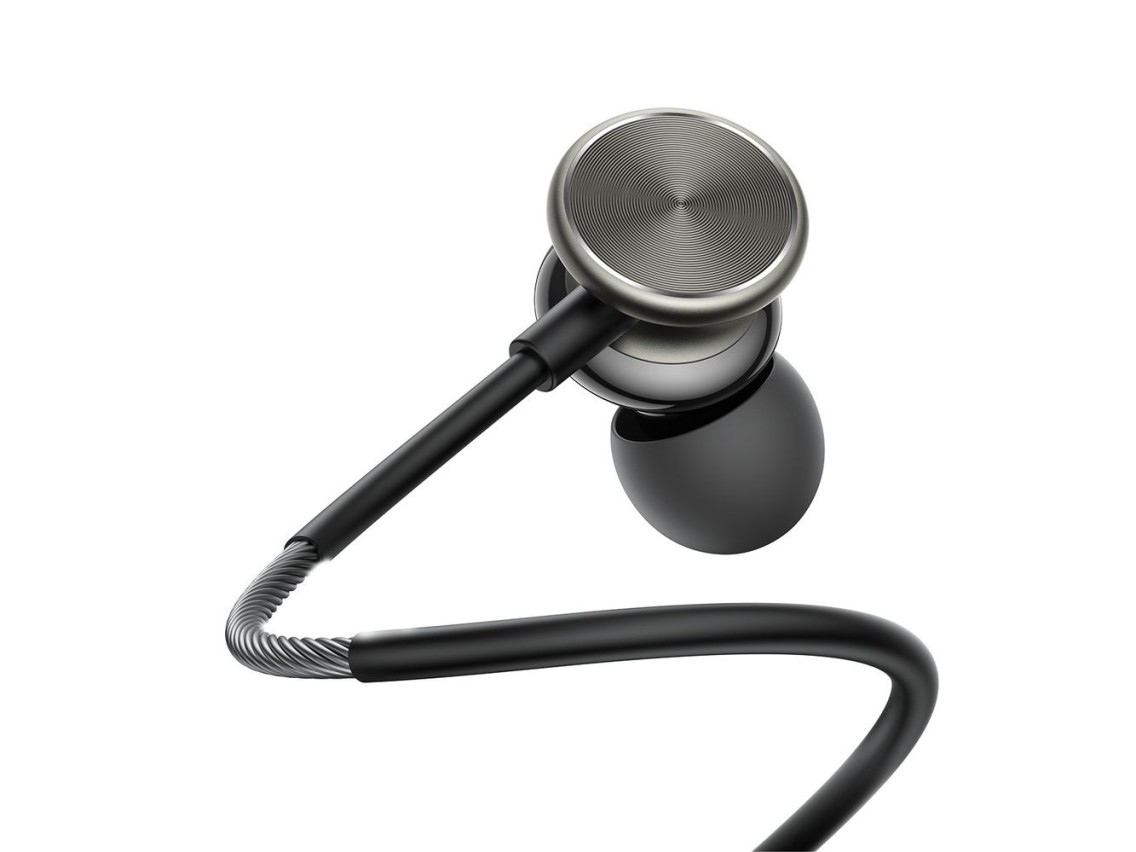 Auriculares intrauditivos con cable Joyroom Wired Series JR-EW03 - gris oscuro