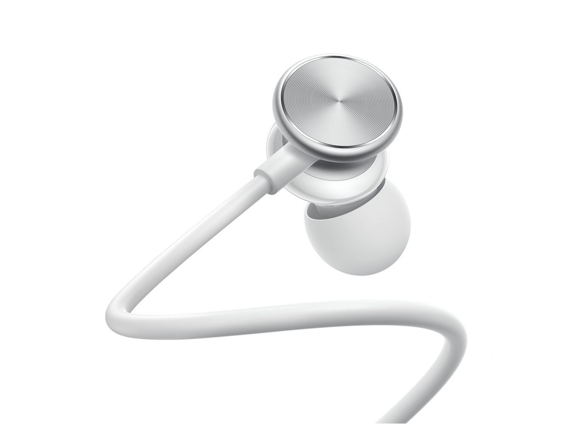 Joyroom Wired Series JR-EW03 wired in-ear headphones - silver