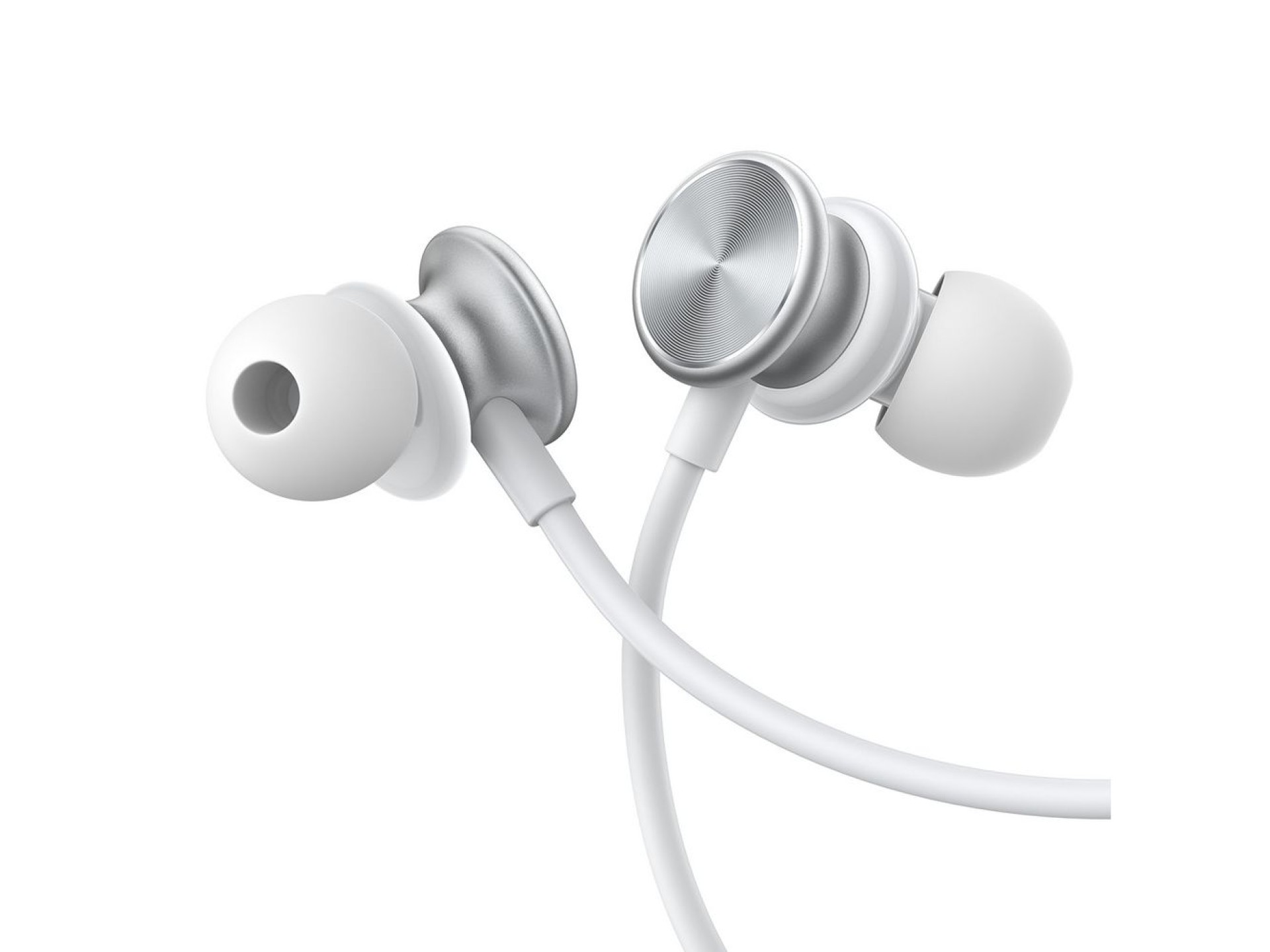 Joyroom Wired Series JR-EW03 wired in-ear headphones - silver