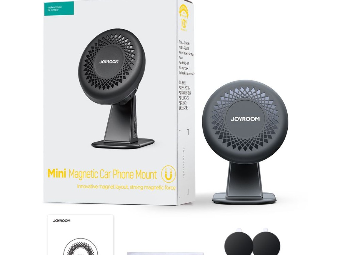 Suporte magnético para celular Joyroom JR-ZS356 para cockpit - cinza escuro