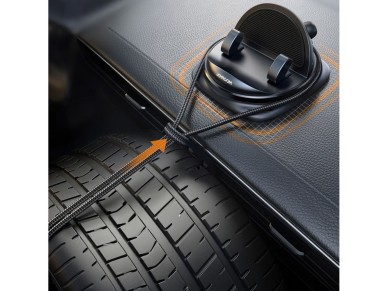 Joyroom JR-ZS354 phone holder with suction cup for car, office, home - black Joyroom JR-ZS354 phone holder with suction cup for car, office, home - black