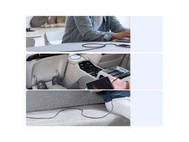 Joyroom Pioneer Series SA31-AL3 USB-A / Lightning 3A Cable 1.2m - Black Joyroom Pioneer Series SA31-AL3 USB-A / Lightning 3A Cable 1.2m - Black