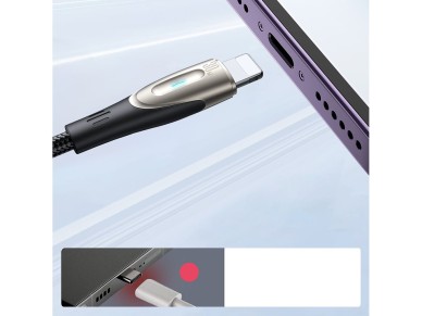 Joyroom Pioneer Series SA31-AL3 USB-A / Lightning 3A Cable 1.2m - Black Joyroom Pioneer Series SA31-AL3 USB-A / Lightning 3A Cable 1.2m - Black
