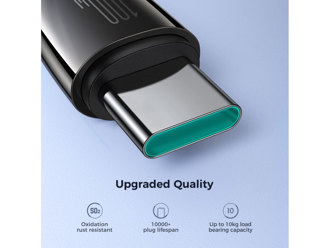 Joyroom Pioneer Series SA31-AC6 USB-A / USB-C Cable 100W 1.2m - Black