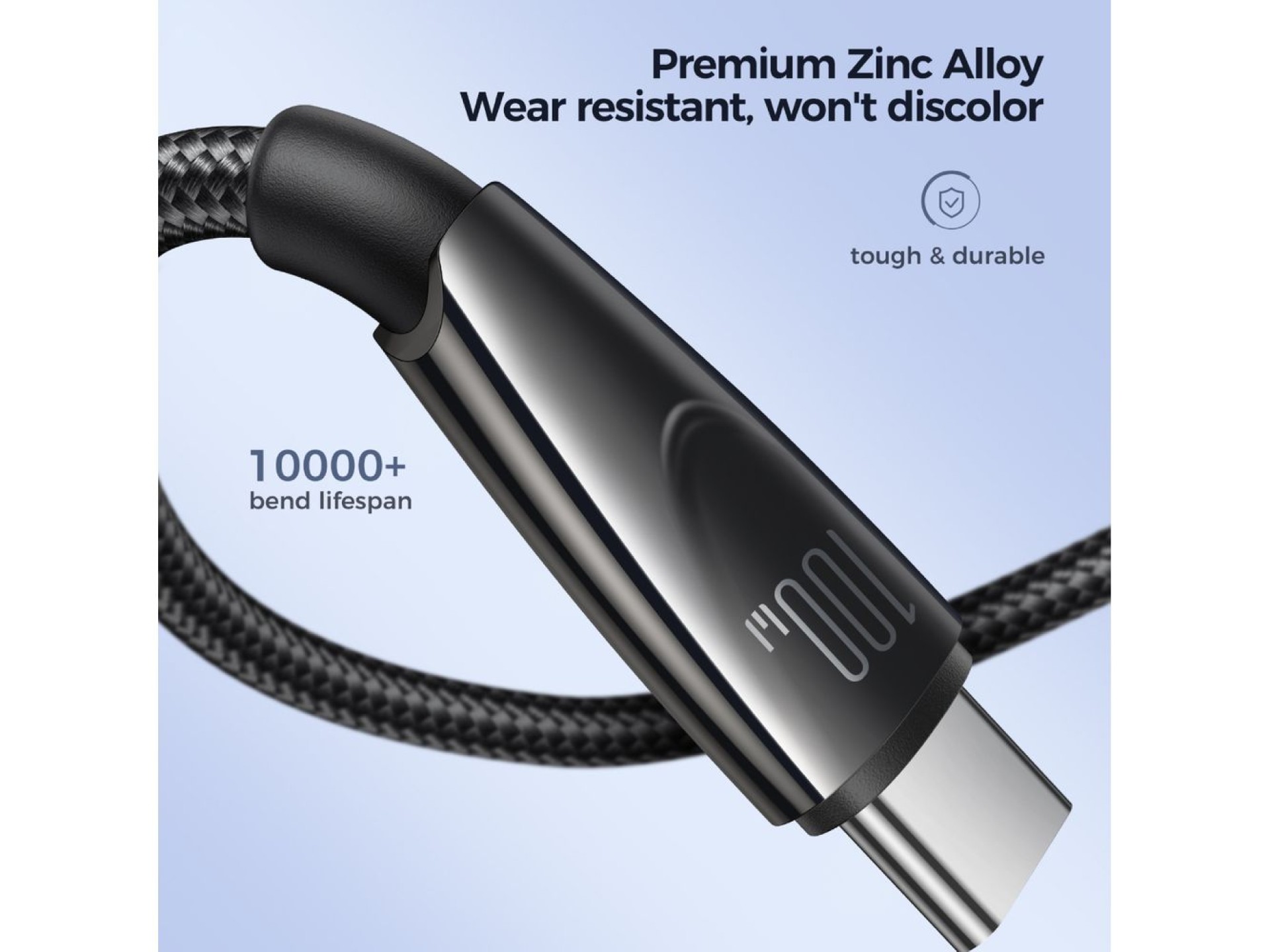 Joyroom Pioneer Series SA31-AC6 USB-A / USB-C Cable 100W 1.2m - Black