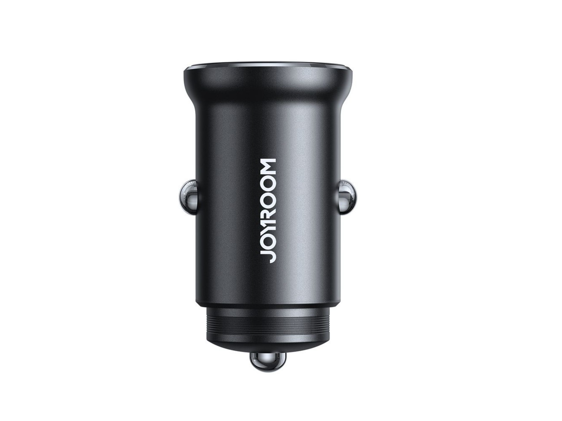 Joyroom JR-CCN06 30W 2x USB-C Metal Mini Car Charger - Black