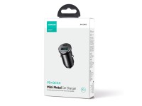 Joyroom JR-CCN05 30W USB-A USB-C Mini Car Charger - Black Joyroom JR-CCN05 30W USB-A USB-C Mini Car Charger - Black