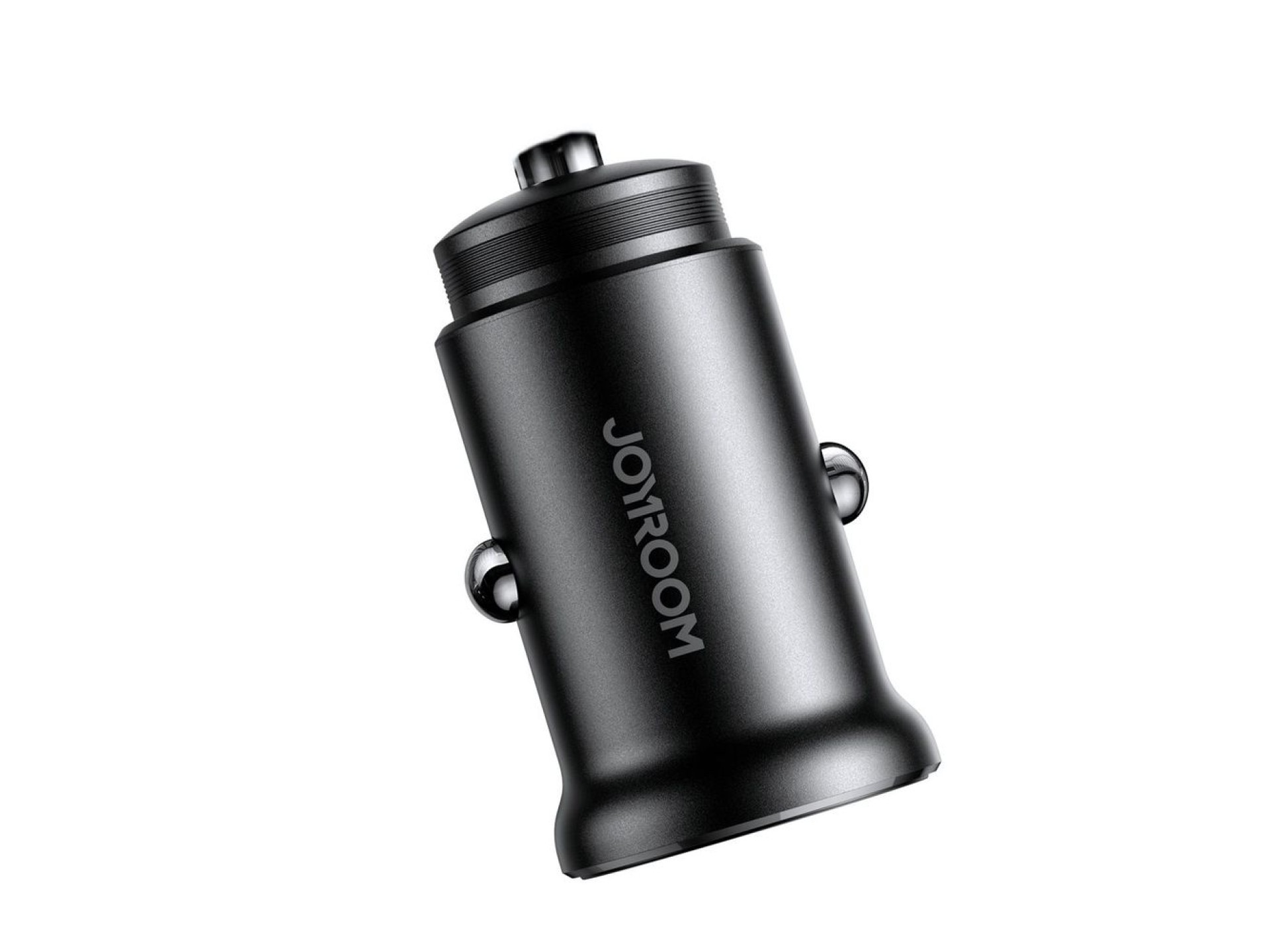 Joyroom JR-CCN05 30W USB-A USB-C Mini Car Charger - Black