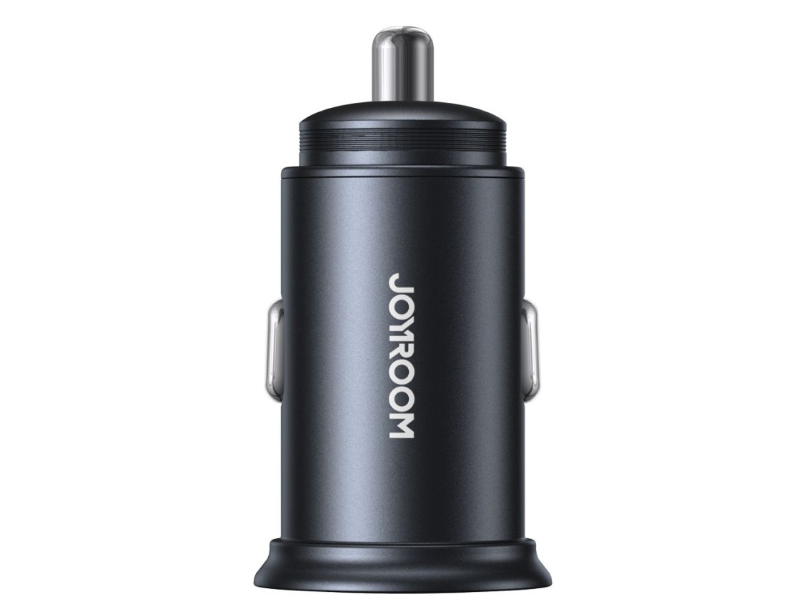 Carregador mini USB-A USB-C Joyroom JR-CCN04 de 60 W - preto