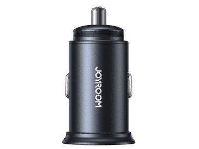Carregador mini USB-A USB-C Joyroom JR-CCN04 de 60 W - preto
