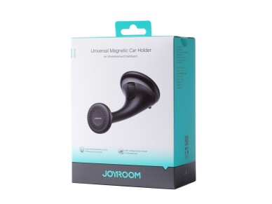 Joyroom JR-ZS356 universal magnetic car holder for a phone on the cockpit/window - black