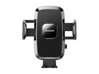 Suporte mecânico universal para celular Joyroom JR-ZS259 para carro, para uso no painel/janela - pre Suporte mecânico universal para celular Joyroom JR-ZS259 para carro, para uso no painel/janela - pre