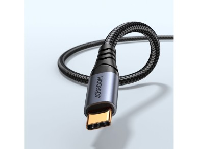 Joyroom Audio Transfer Series SY-A07 Mini Jack 3.5mm/USB-C Cable 1.2m - Black