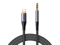 Joyroom Audio Transfer Series SY-A06 mini jack 3.5 mm / Lightning cable 1.2 m - black