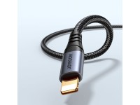 Joyroom Audio Transfer Series SY-A06 mini jack 3.5 mm / Lightning cable 1.2 m - black Joyroom Audio Transfer Series SY-A06 mini jack 3.5 mm / Lightning cable 1.2 m - black