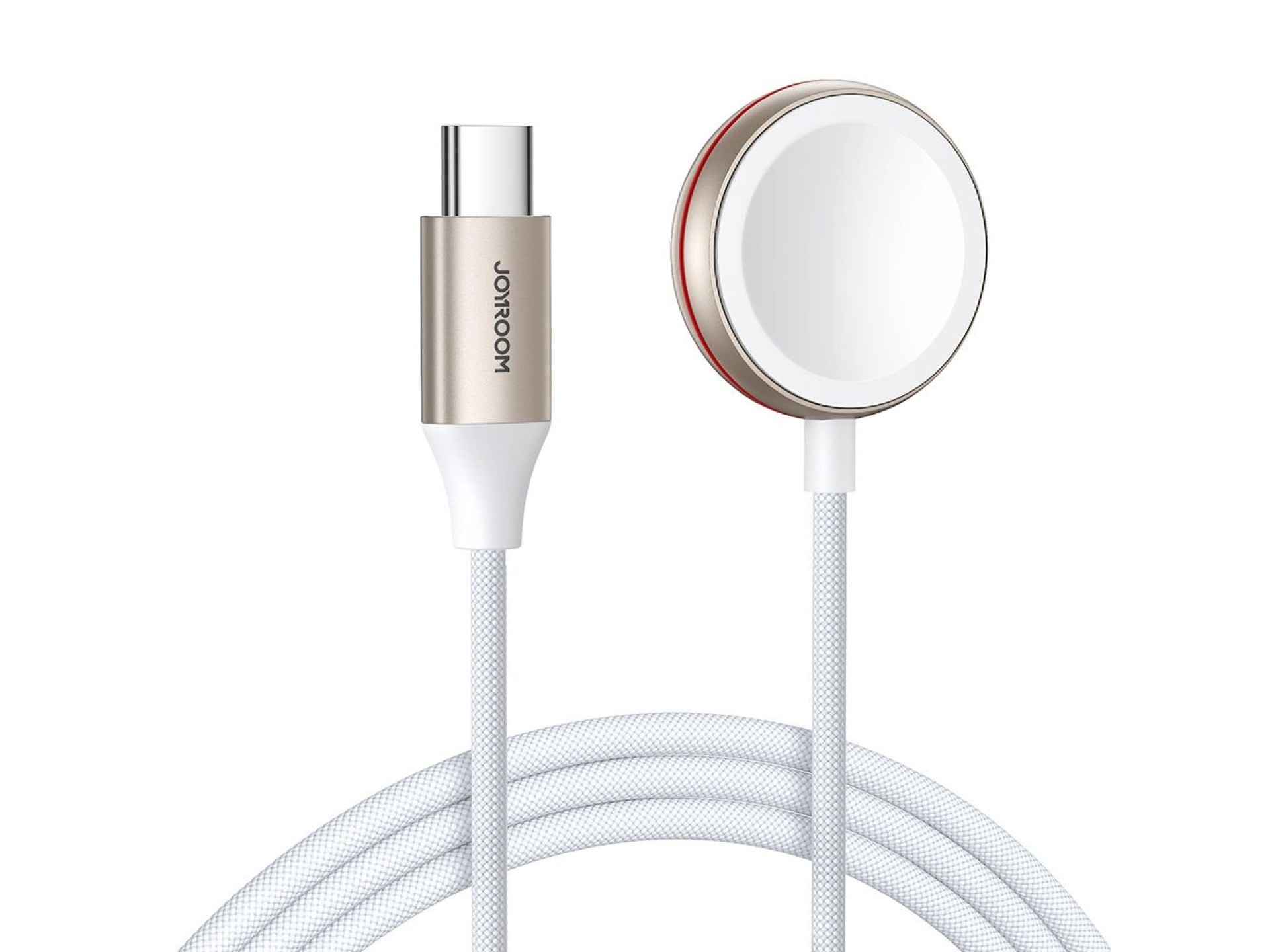 Joyroom inductive charger for Apple Watch 1.2m white (S-IW011)