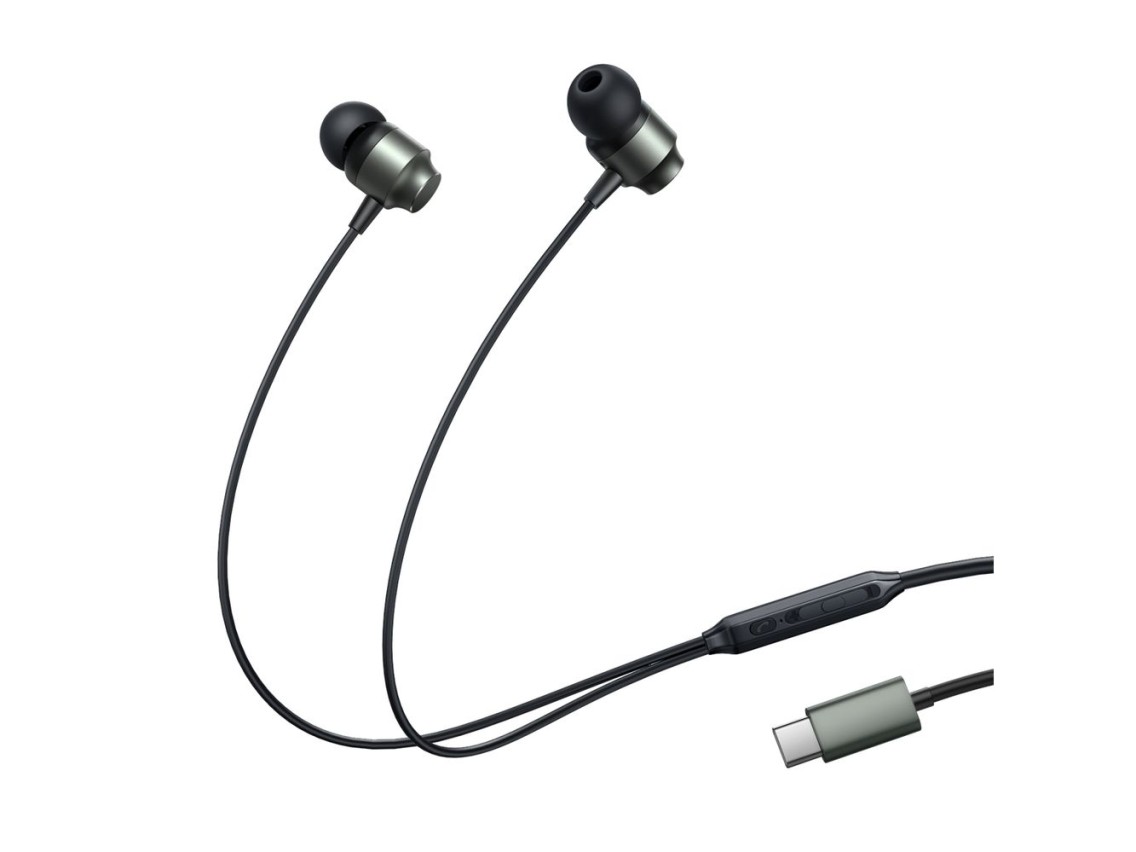 Joyroom JR-EC06 USB-C In-Ear Headphones - Gray