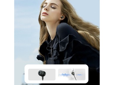 Joyroom JR-EC06 USB-C In-Ear Headphones - Gray