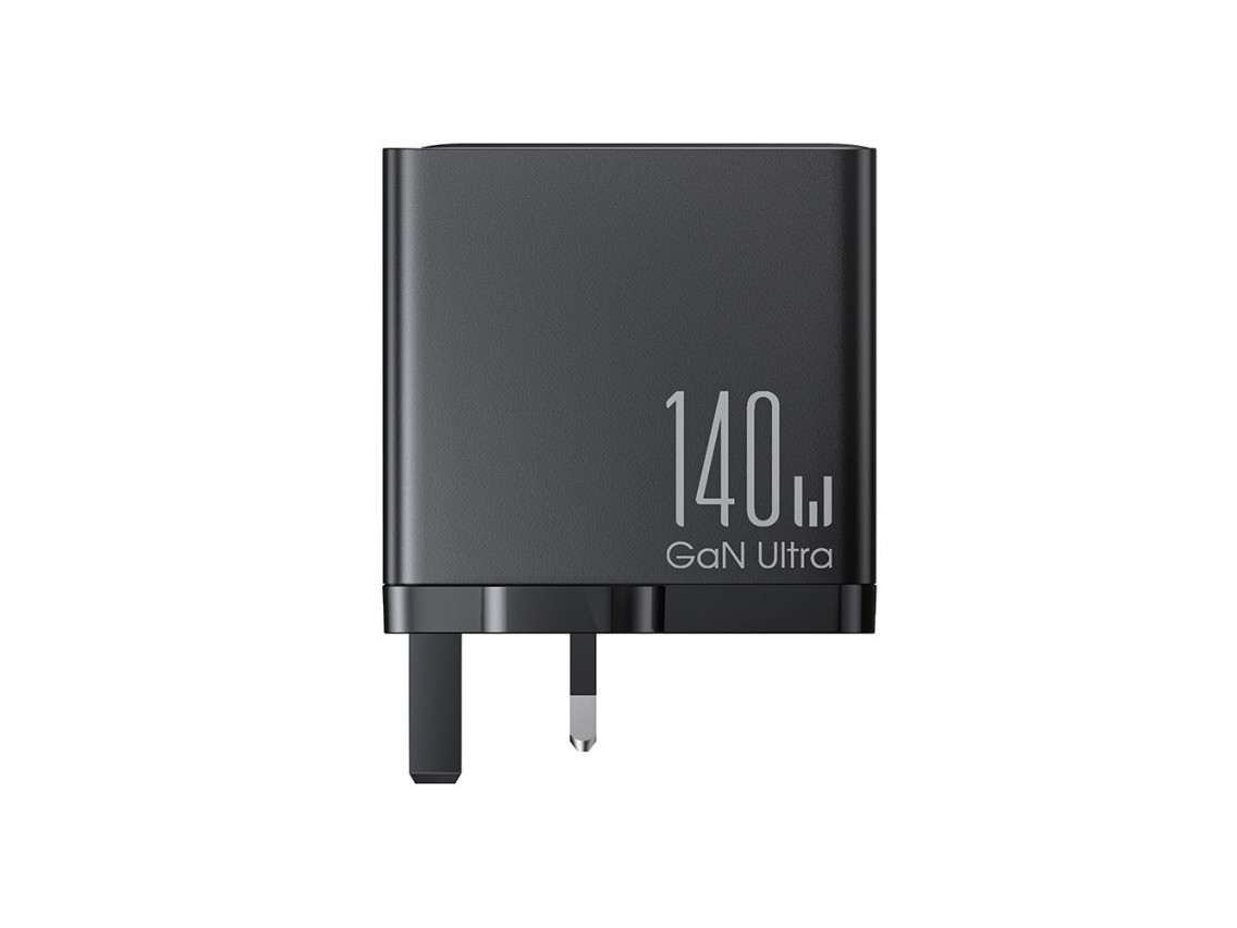 Carregador GaN Joyroom JR-TCG05UK 140W 3x USB-C USB-A + USB-C / Cabo USB-C 240W 1,2m