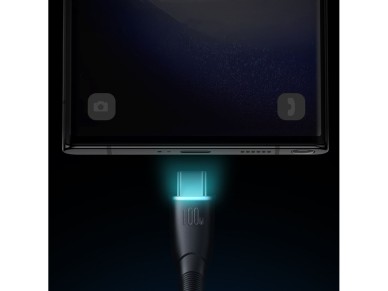 Joyroom Starry series SA32-AC6 100W USB-A / USB-C cable 1m - black Joyroom Starry series SA32-AC6 100W USB-A / USB-C cable 1m - black