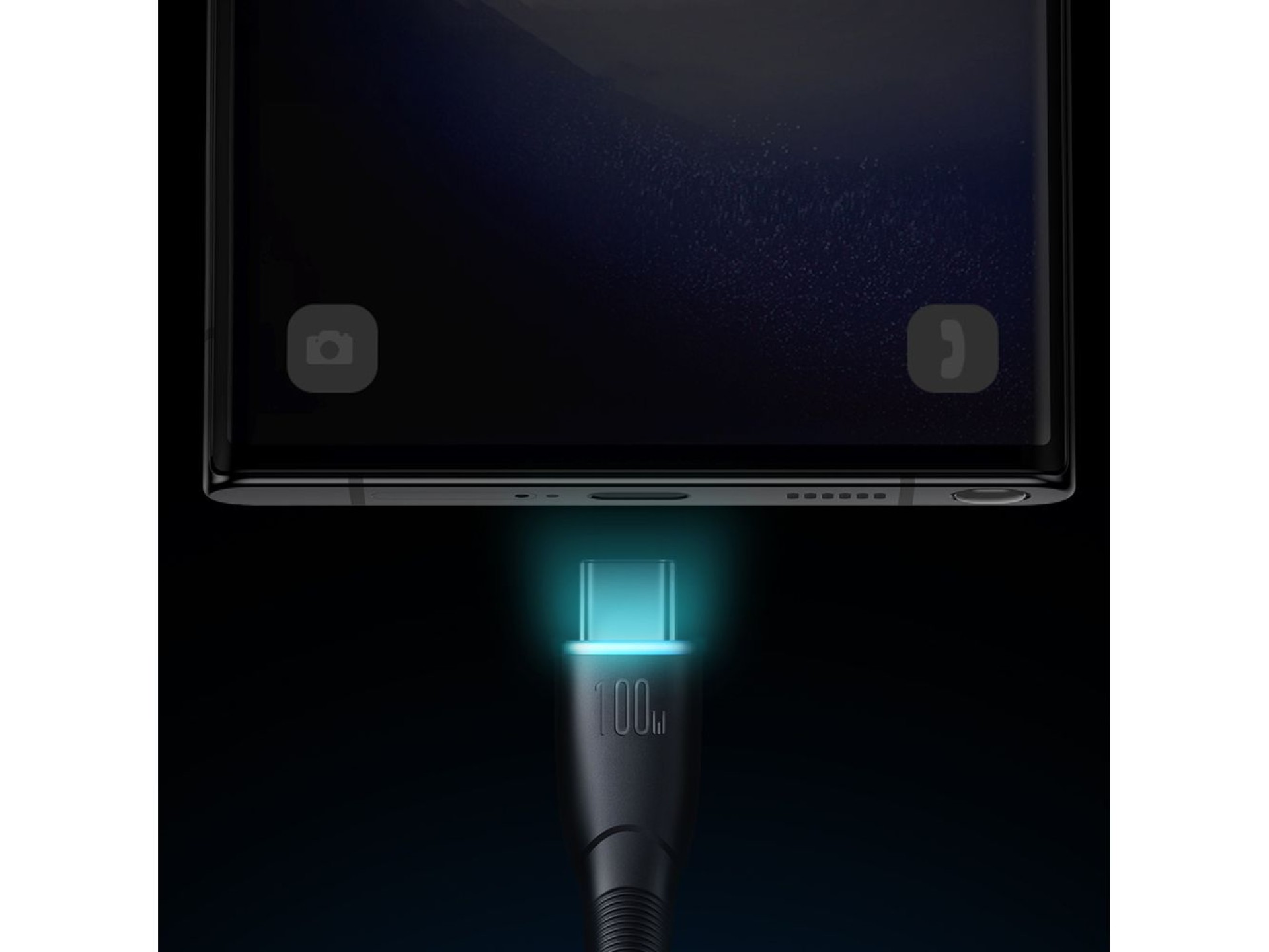 Cable USB-A/USB-C de 1 m para Joyroom Starry series SA32-AC6 de 100 W - negro