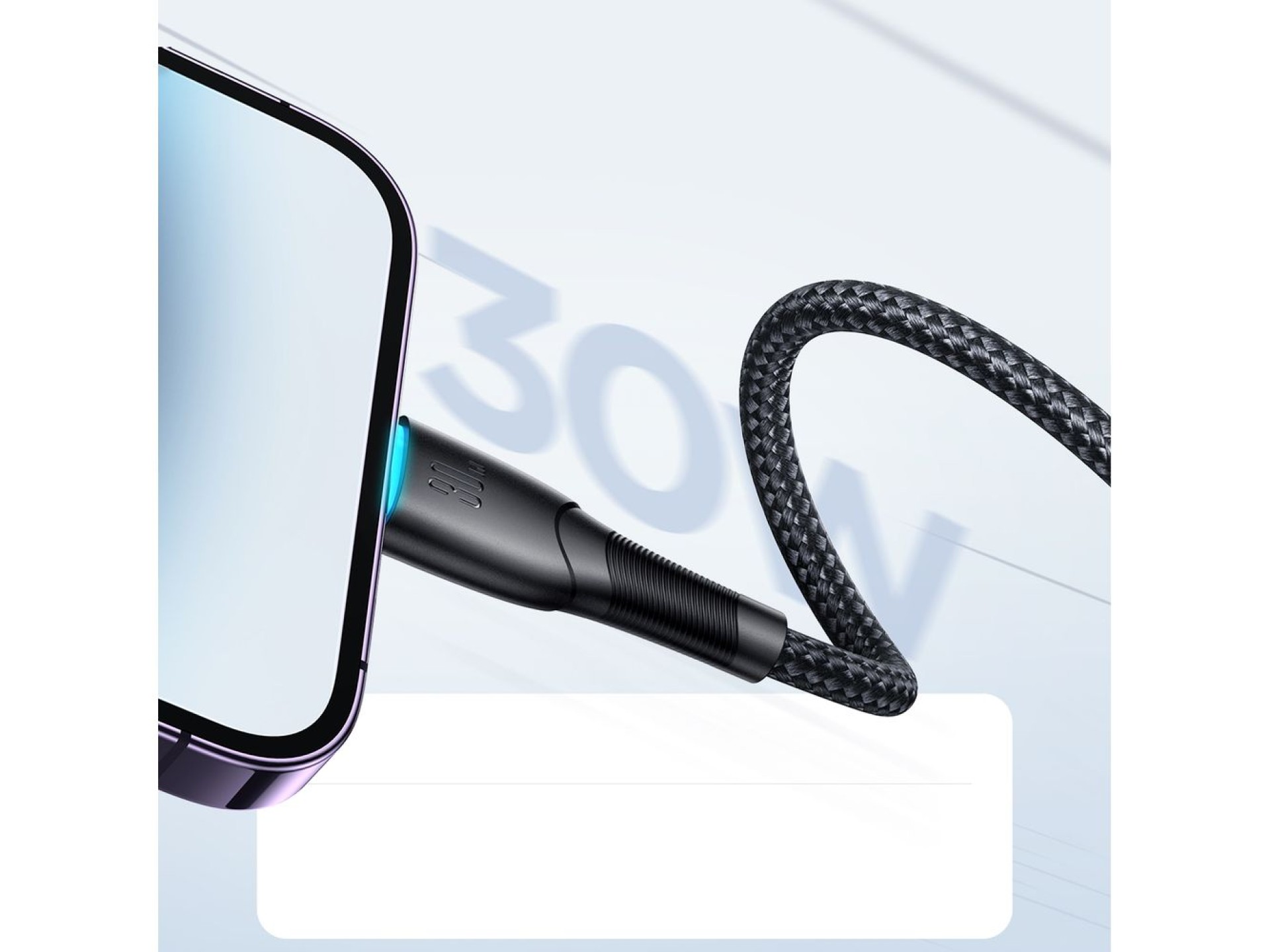 Joyroom Starry Series SA32-CL3 30W USB-C / Lightning cable 1m - black