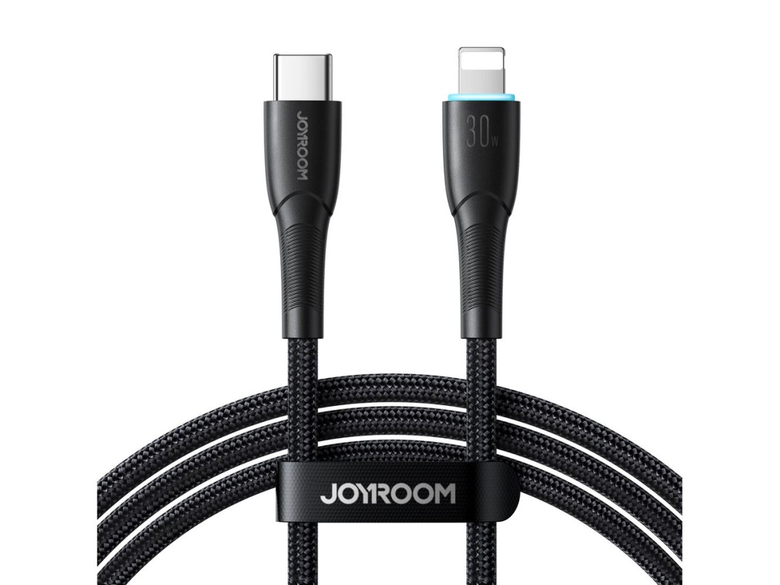 Joyroom Starry Series SA32-CL3 30W USB-C / Lightning cable 1m - black
