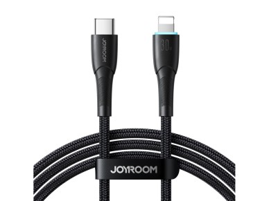 Joyroom Starry Series SA32-CL3 30W USB-C / Lightning cable 1m - black