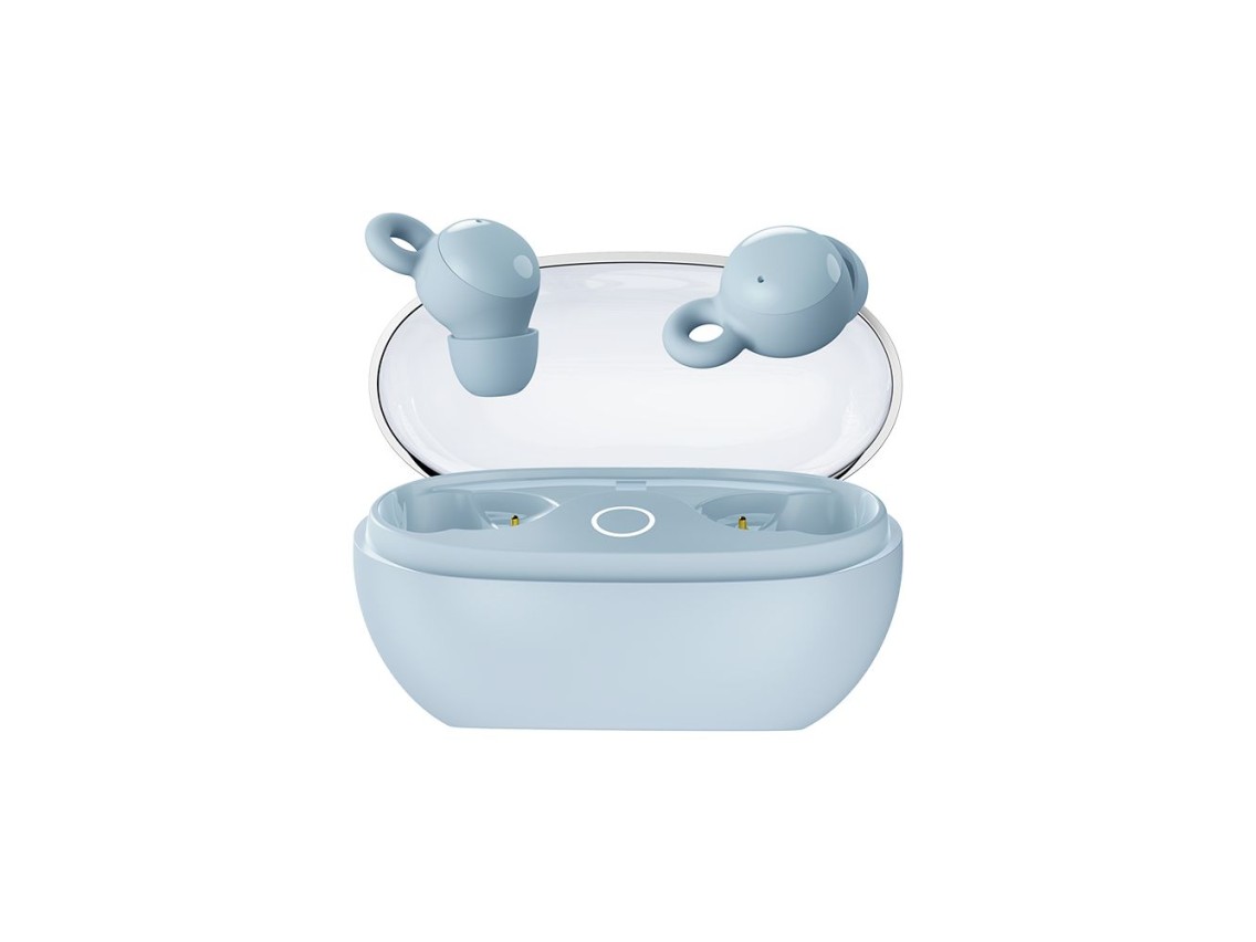 Fones de ouvido intra-auriculares sem fio Joyroom JR-TS3 para dormir - azul