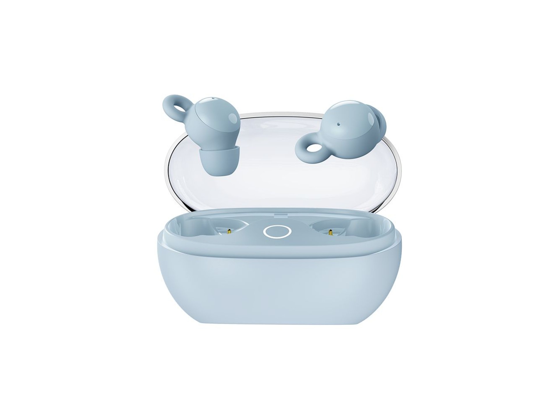 Fones de ouvido intra-auriculares sem fio Joyroom JR-TS3 para dormir - azul